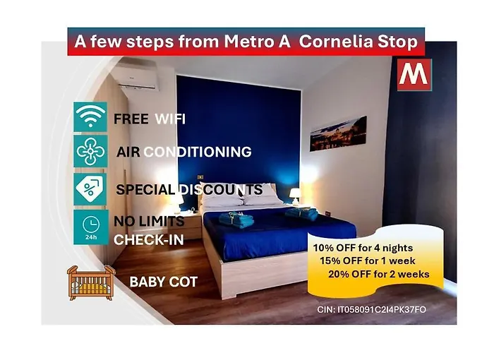 Caprara Metro Cornelia Apartamento